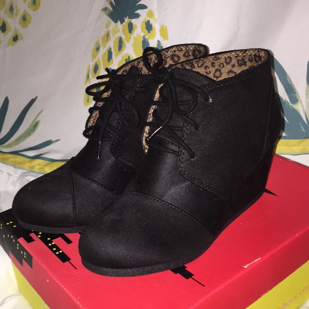 Black booties